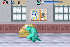 Monsters Inc screenshot 3 for GameBoy Advance